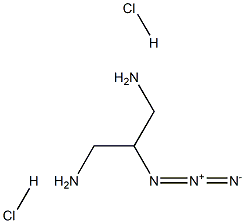 2-Azidopropane-1,3-diamine 2HCl 结构式