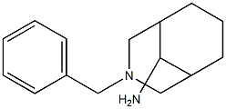 9-氨基-3-氮杂双环[3.3.1]壬烷-3-羧酸叔丁酯 结构式