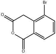 5-溴异氯甲烷-1,3-二酮 结构式
