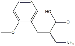 (S)-3-amino-2-(2-methoxybenzyl)propanoicacid 结构式