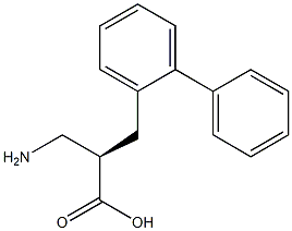 (R)-3-([1,1'-biphenyl]-2-yl)-2-(aminomethyl)propanoicacid 结构式