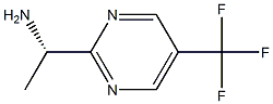 (S)-1-(5-(trifluoromethyl)pyrimidin-2-yl)ethan-1-amine 结构式