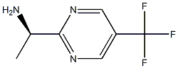 (R)-1-(5-(trifluoromethyl)pyrimidin-2-yl)ethan-1-amine 结构式