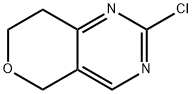 2-氯-7,8-二氢-5H-吡喃并[4,3-D]嘧啶 结构式