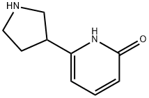 6-(吡咯烷-3-基)吡啶-2(1H)-酮 结构式