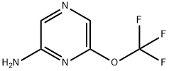 2-Pyrazinamine, 6-(trifluoromethoxy)- 结构式