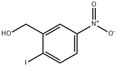 (2-碘-5-硝基苯基)甲醇 结构式