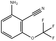 2-amino-6-(trifluoromethoxy)benzonitrile 结构式