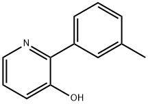 3-Hydroxy-2-(3-tolyl)pyridine 结构式