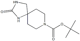 8-N-BOC-1,3,8-三氮杂螺[4,5]癸烷-2-酮 结构式