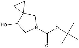 5-BOC-7-羟基-5-氮杂螺[2.4]庚烷 结构式