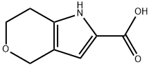 1,4,6,7-四氢吡喃并[4,3-B]吡咯-2-羧酸 结构式