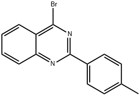 4-Bromo-2-(4-tolyl)quinazoline 结构式