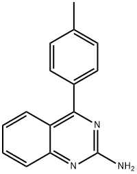 2-Amino-4-(4-tolyl)quinazoline 结构式