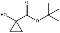 tert-butyl 1-hydroxycyclopropane-1-carboxylate 结构式