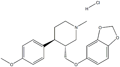 帕罗西汀杂质40 结构式