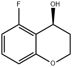 (S)-5-fluorochroman-4-ol 结构式
