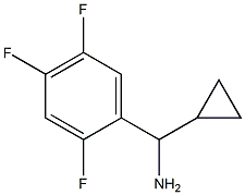 CYCLOPROPYL(2,4,5-TRIFLUOROPHENYL)METHANAMINE 结构式