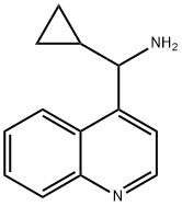 CYCLOPROPYL(QUINOLIN-4-YL)METHANAMINE 结构式