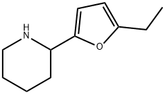 2-(5-乙基呋喃-2-基)哌啶 结构式