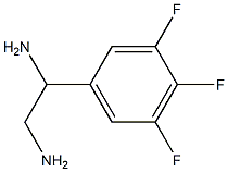 1-(3,4,5-TRIFLUOROPHENYL)ETHANE-1,2-DIAMINE 结构式