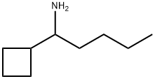 1-环丁基戊烷-1-胺 结构式