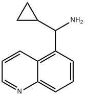 CYCLOPROPYL(QUINOLIN-5-YL)METHANAMINE 结构式