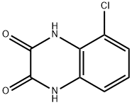 2,3-二羟基-5-氯喹喔啉 结构式