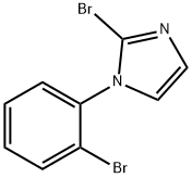 2-bromo-1-(2-bromophenyl)-1H-imidazole 结构式