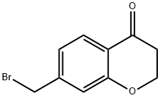 7-(bromomethyl)chroman-4-one 结构式