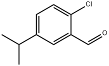 2-氯-5-异丙基苯甲醛 结构式