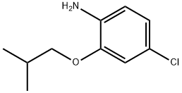 4-氯-2-异丁氧基苯胺 结构式