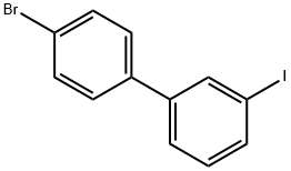 4'-溴-3-碘-1,1'-联苯 结构式