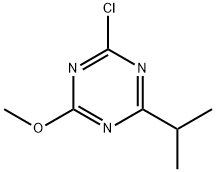 2-Chloro-4-(iso-propyl)-6-methoxy-1,3,5-triazine 结构式