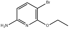 2-氨基-5-溴-6-乙氧基吡啶 结构式