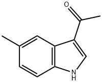 1-(5-Methyl-1H-indol-3-yl)ethanone 结构式