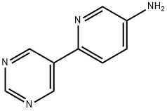 3-AMINO-6-(5-PYRIMIDYL)PYRIDINE 结构式