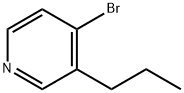 4-Bromo-3-(n-propyl)pyridine 结构式