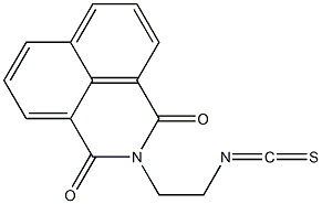 2-(2-isothiocyanatoethyl)-1H-benzo[de]isoquinoline-1,3(2H)-dione 结构式