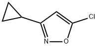 5-氯-3-环丙基异噁唑 结构式