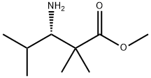 METHYL (3S)-3-AMINO-2,2,4-TRIMETHYLPENTANOATE 结构式