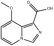 8-methoxyimidazo[1,5-a]pyridine-1-carboxylic acid 结构式