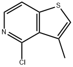 4-chloro-3-methylthieno[3,2-c]pyridine 结构式