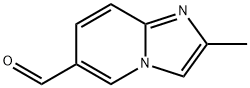 2-甲基咪唑并[1,2-A]吡啶-6-甲醛 结构式