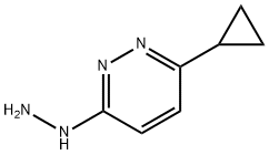 3-CYCLOPROPYL-6-HYDRAZINYLPYRIDAZINE 结构式