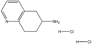 5,6,7,8-四氢喹啉-6-胺二盐酸盐 结构式