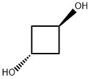 trans-cyclobutane-1,3-diol 结构式