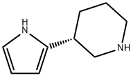 (3R)-3-(1H-pyrrol-2-yl)piperidine 结构式