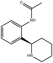 (R)-N-(2-(piperidin-2-yl)phenyl)acetamide 结构式