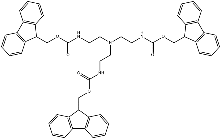 TRI(2-FMOC-AMINOETHYL) AMINE 结构式